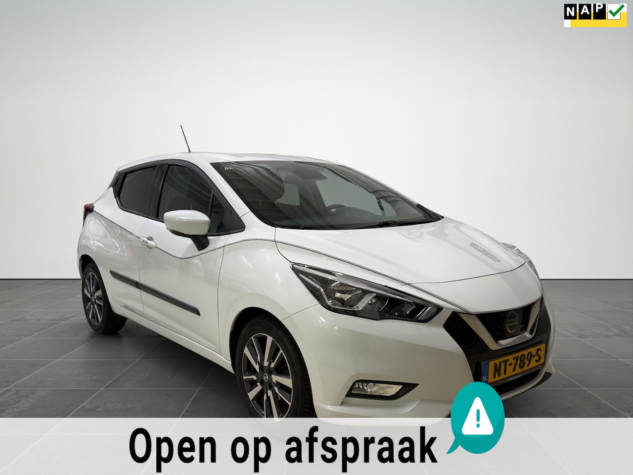 Nissan Micra - 0.9 IG-T N-Connecta Clima|Camera|Cruise|NAP - AutoWereld.nl