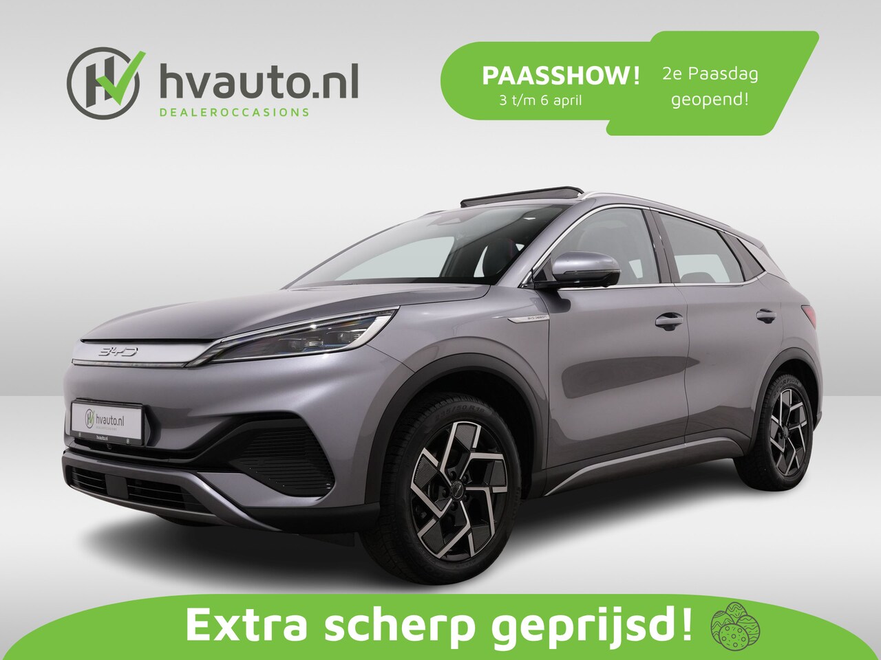 BYD Atto 3 - COMFORT 60 KWH 204PK 3-FASE | Panoramadak | Leder | 360 camera | - AutoWereld.nl