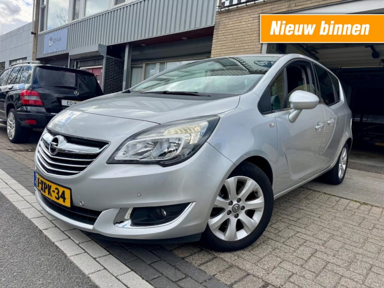 Opel Meriva - 1.4 Turbo Cosmo CLIMA NAVI 2DE EIGNETTE AUTO NAP APK - AutoWereld.nl