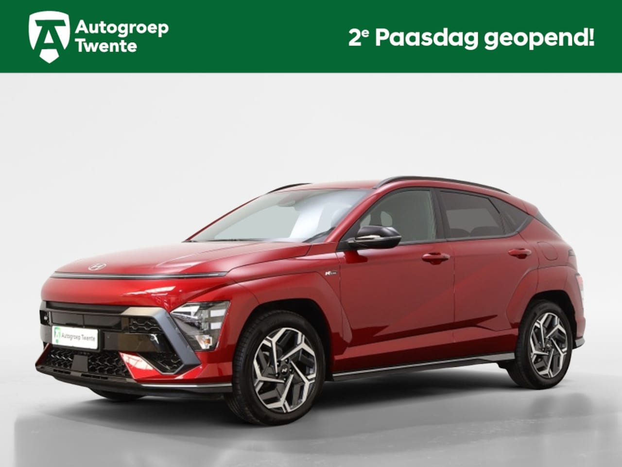 Hyundai Kona - 1.6 GDI HEV N Line | Alcantara | Navigatie | - AutoWereld.nl
