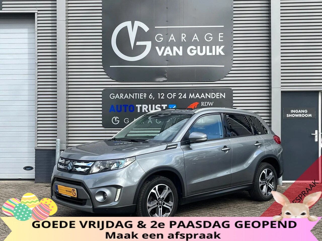 Suzuki Vitara - 1.6 120PK Clima,Cruise,Panodak,Navi,Leder/Alcantara,Stoelverw,PdcV+A,KeylessGo+Entry,Camer - AutoWereld.nl