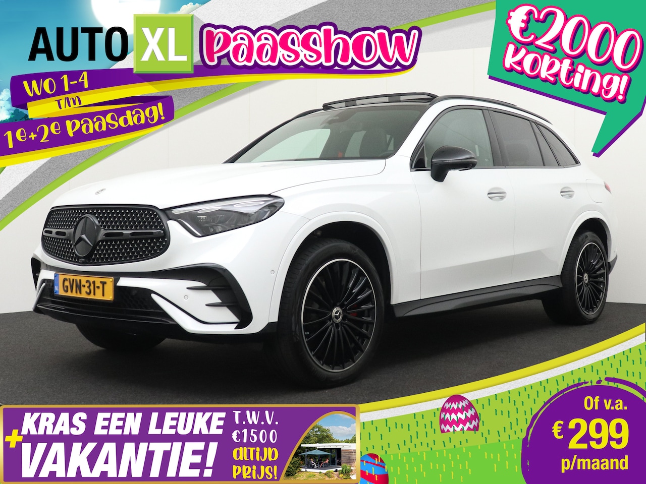 Mercedes-Benz GLC-klasse - 400e 4MATIC AMG Pano-dak el.Trekhaak Burmester - AutoWereld.nl