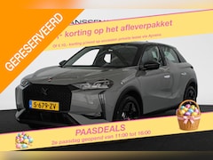 DS 3 - 3 E-Tense Performance Line 54 kWh Camera Dodehoek Carplay 17"