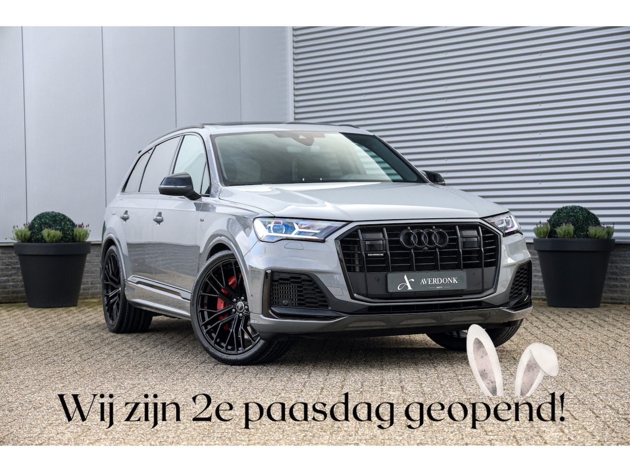 Audi Q7 SQ7 - 55 TFSI e quattro S-Line Pano|Trekh|Nardo|SQ7 - AutoWereld.nl