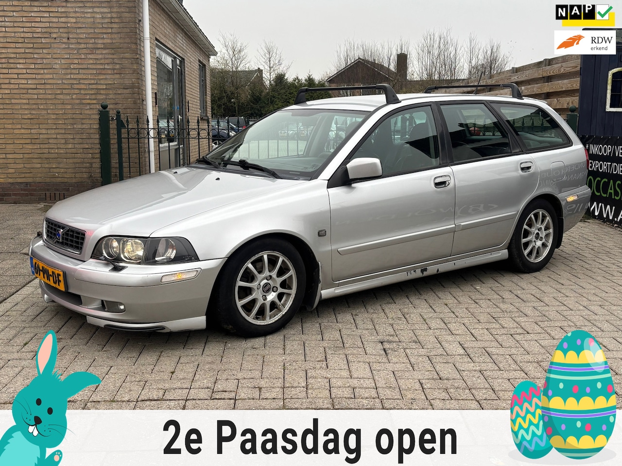 Volvo V40 - 1.9 D Polar airco, trekhaak, stoelverwarming en nog lange apk - AutoWereld.nl