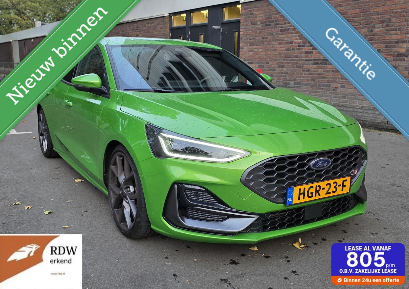 Ford Focus - 2.3 EcoBoost ST-X 2024 280pk FABRGARANTIE 6-2029 - AutoWereld.nl