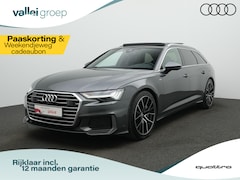 Audi A6 Avant - 50 TFSI e Quattro S-Line | Panoramadak | Trekhaak | Valcona leder | Geheugenstoel | 360 ca