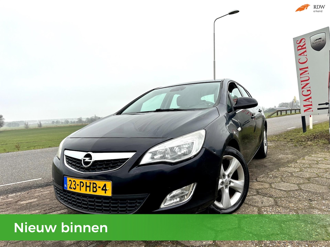 Opel Astra - 1.4 Turbo 5Drs Navi Scherm Airco Cruise Control Velgen - AutoWereld.nl