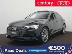 Audi e-tron Sportback - 55 quattro Advanced edition Plus 95 kWh | Panodak | Virtual-Spiegels | 360 Camera