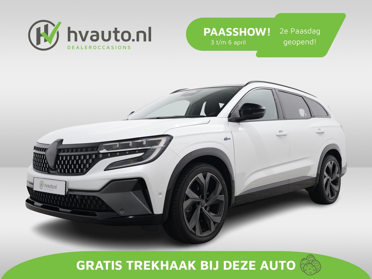 Renault Espace - E-TECH FULL HYBRID 200PK ESPRIT ALPINE 7-P | Trekhaak | Panoramadak | Pack Advanced Drive - AutoWereld.nl