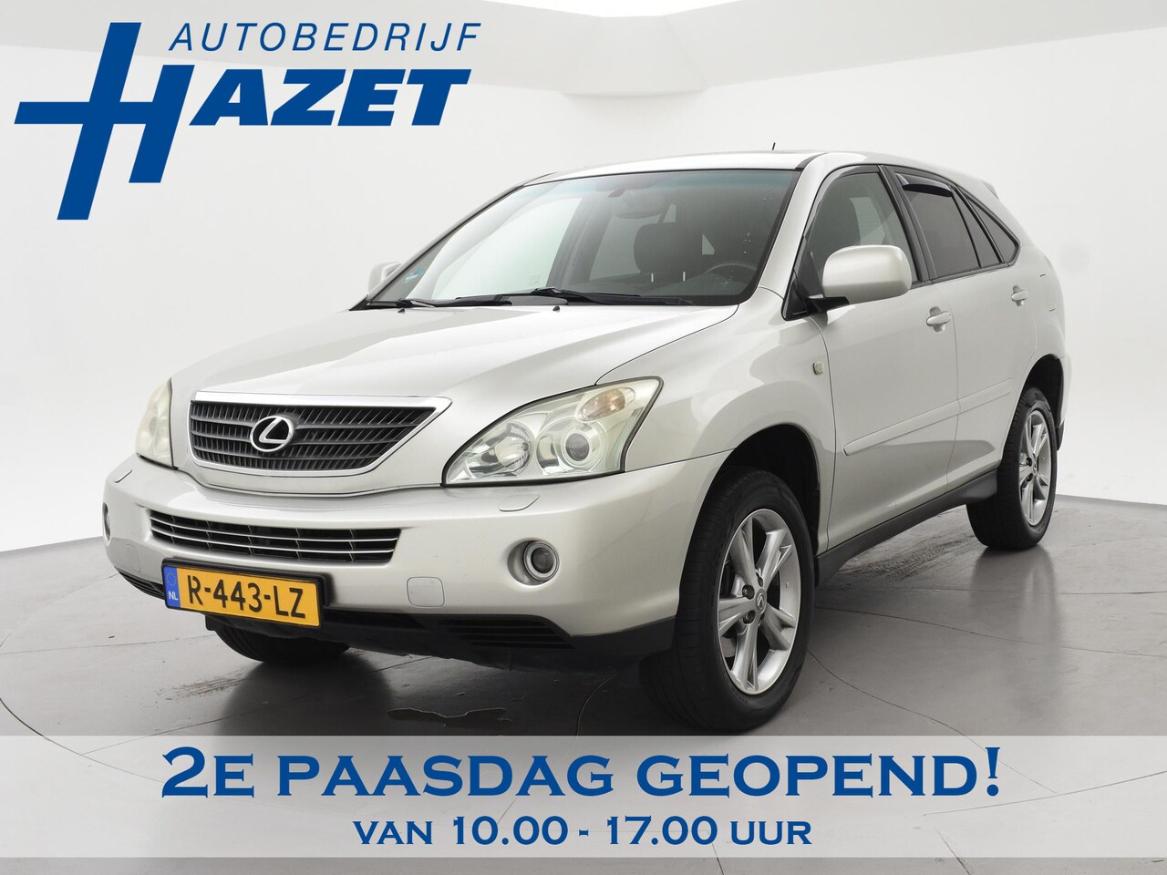 Lexus RX - 400h 4WD 272 PK PLATINUM AUT. *YOUNGTIMER* + CAMERA | SCHUIFDAK | LEDER | STOELVERW. - AutoWereld.nl