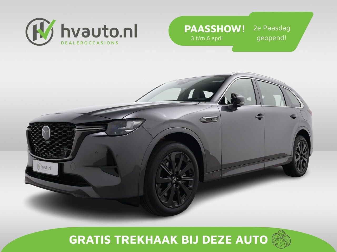 Mazda CX-80 - 2.5 E-SKYACTIVE 327PK HOMURA AWD AUT | Trekhaak | Panoramadak | Nappa Leer | Head-Up | Sto - AutoWereld.nl