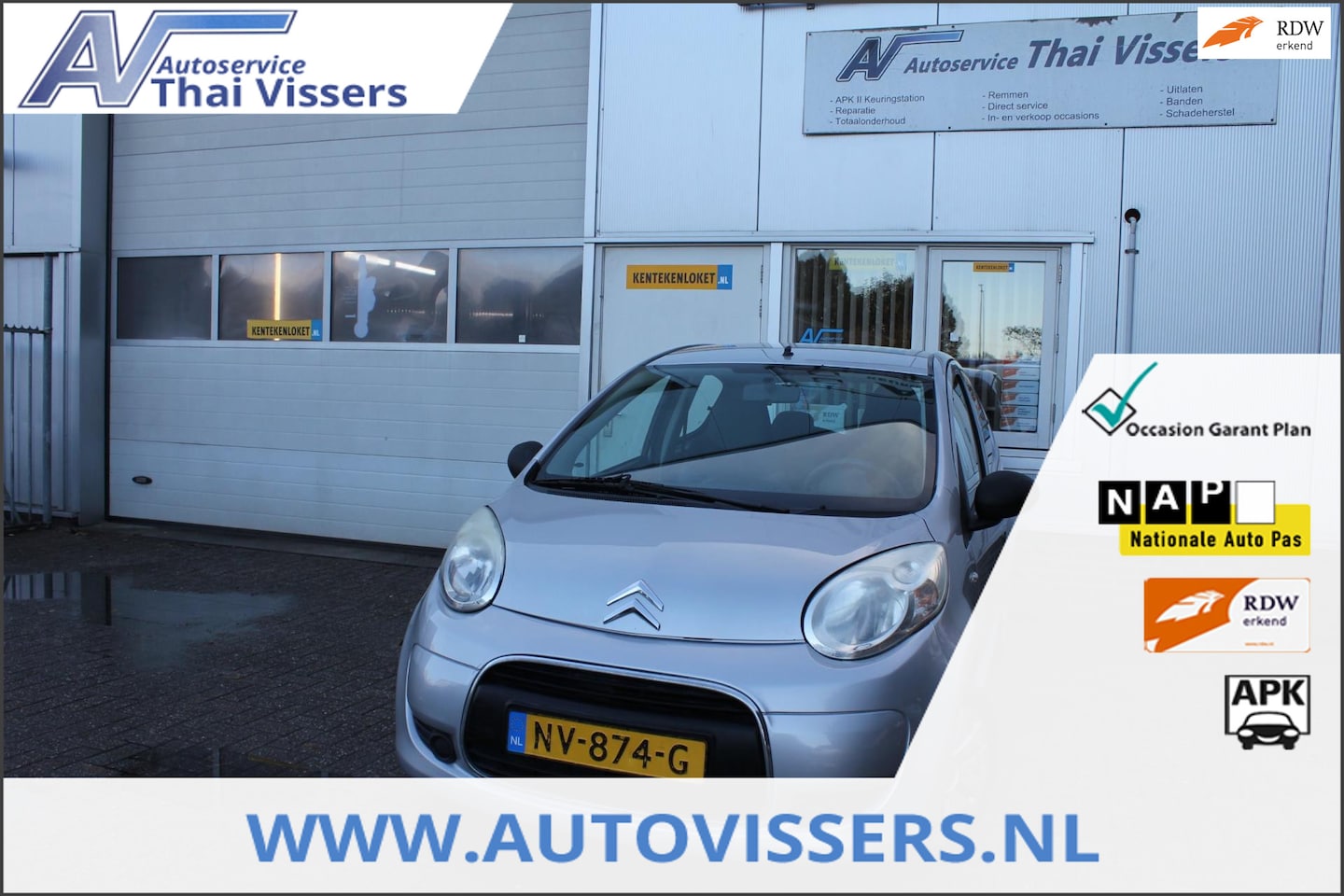 Citroën C1 - 1.0-12V Ambiance 5Deurs Nette staat Apk 26-7-26 - AutoWereld.nl