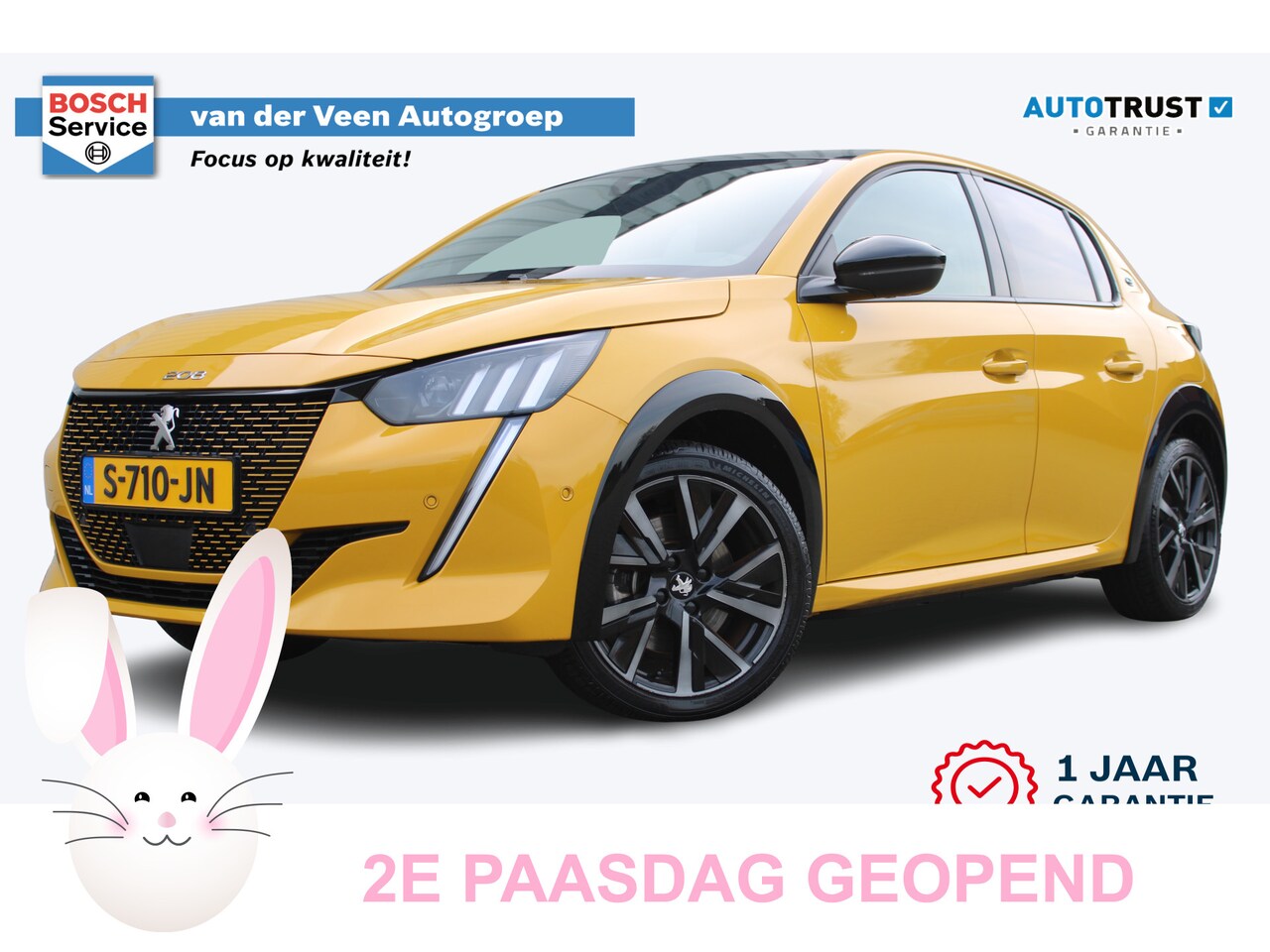 Peugeot e-208 - EV GT 350 50 kWh | Incl. 12 maanden garantie | SOH 100% | Dealer onderhouden | Cruise cont - AutoWereld.nl