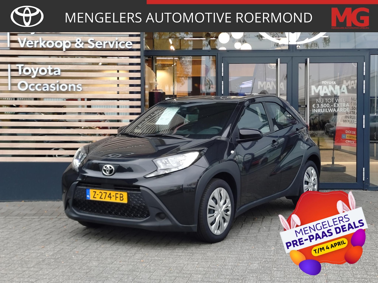 Toyota Aygo X - 1.0 VVT-i MT play 1.0 VVT-i MT Play - AutoWereld.nl