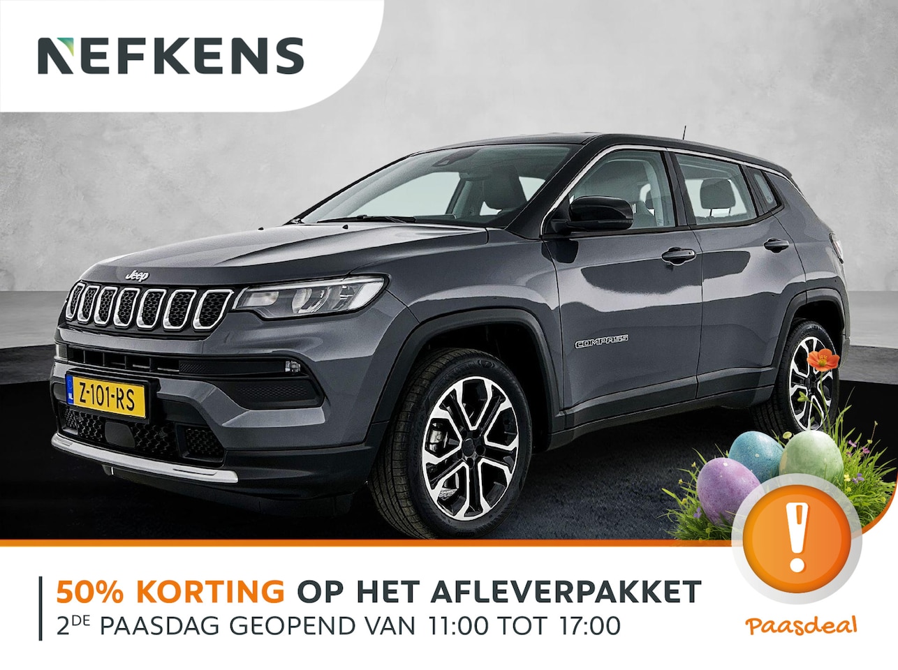 Jeep Compass - 1.5T e-Hybrid Summit | Climate Control | Achteruitrijcamera | Handsfree Kofferbak | - AutoWereld.nl