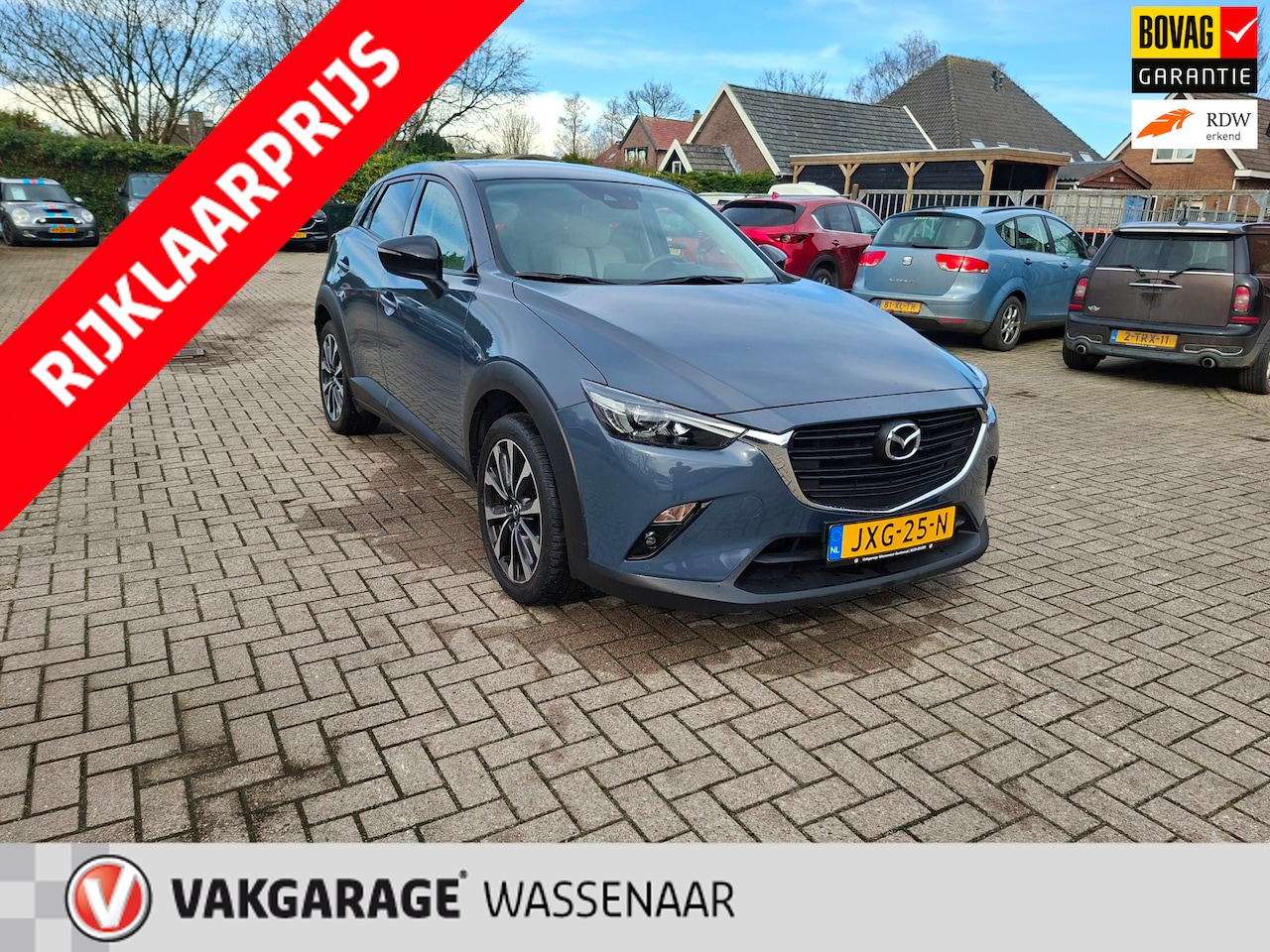 Mazda CX-3 - 2.0 SkyActiv-G 121 Luxury automaat carplay leer - AutoWereld.nl