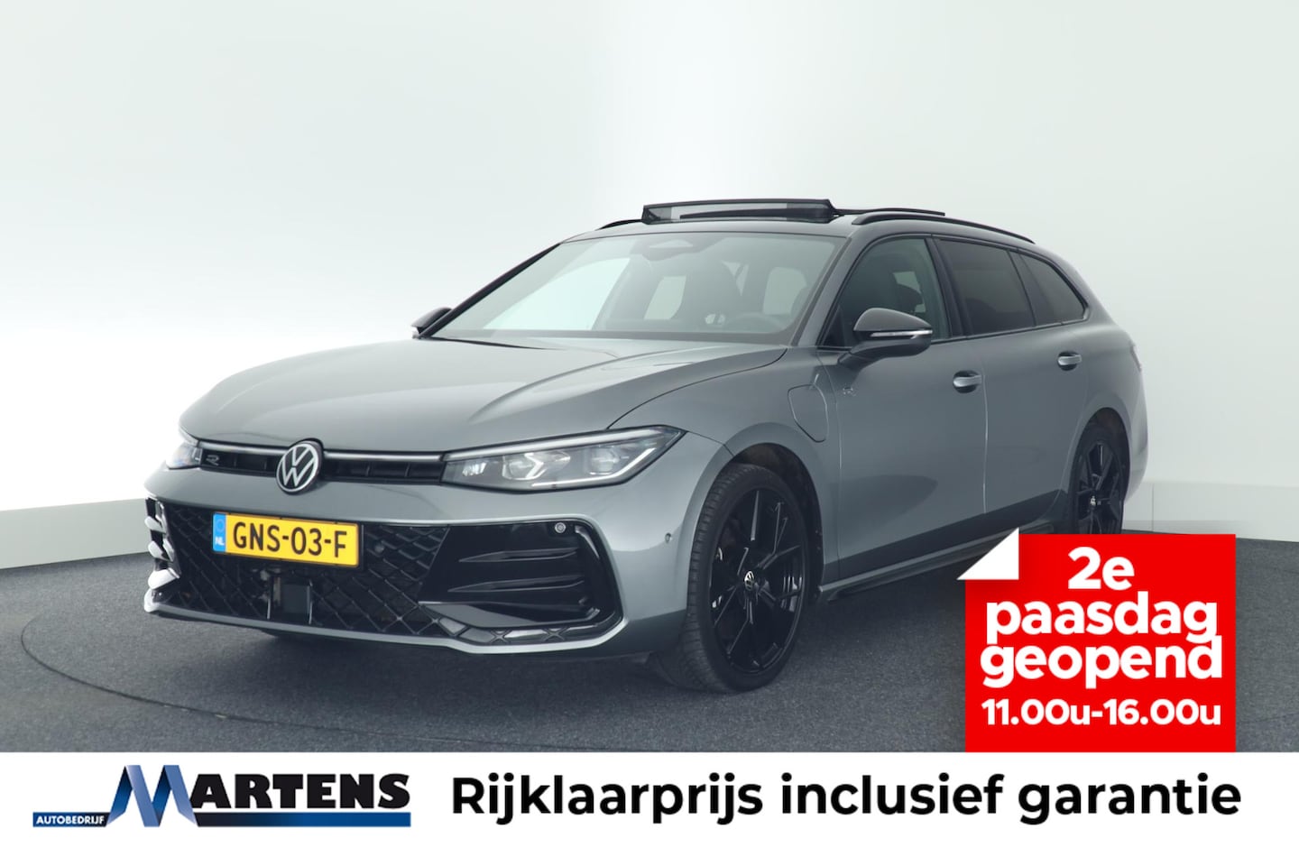 Volkswagen Passat Variant - 1.5 eHybrid 204pk R-Line Edition Black Style Trekhaak Camera Head-Up Panoramadak Leder Mem - AutoWereld.nl