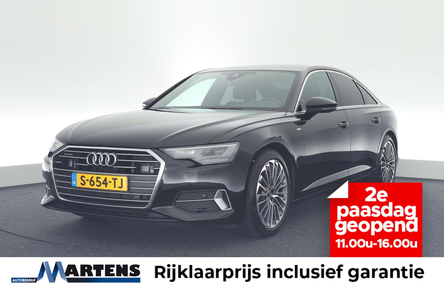 Audi A6 Limousine - 50 TFSI e 299pk quattro S-Line Trekhaak Stoelverwarming ACC Navigatie Virtual Cockpit - AutoWereld.nl