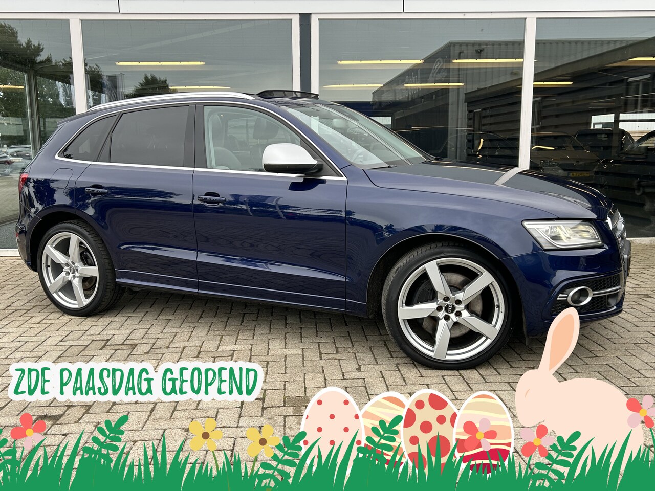 Audi Q5 SQ5 - 3.0 TDI quattro Pro Line Schuif-kantel dak / Elek. klep / Dode hoek assist / Camera / Half - AutoWereld.nl