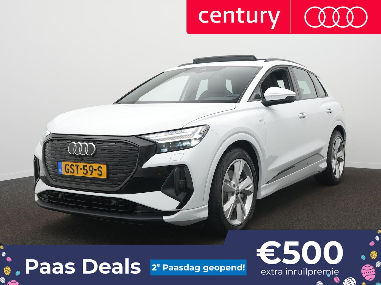 Audi Q4 e-tron - 45 quattro S Edition 82 kWh S-Line | Panodak | Navi | Elek. Klep | Stoelverwarming - AutoWereld.nl