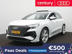 Audi Q4 e-tron - 45 quattro S Edition 82 kWh S-Line | Panodak | Navi | Elek. Klep | Stoelverwarming