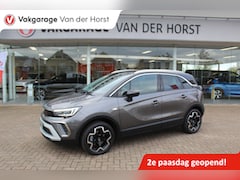 Opel Crossland - 1.2-110pk Turbo Ultimate. Mooie en luxe hoogzitter met weinig km's Volautm. airco dual, cr