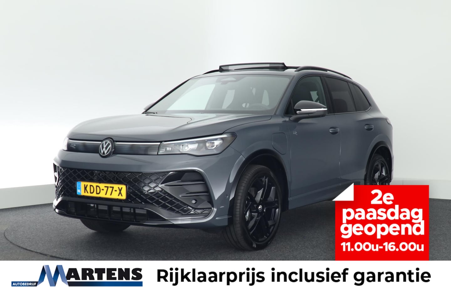 Volkswagen Tiguan - 1.5 272pk eHybrid R-Line Edition Black Style Trekhaak 360Camera Keyless Massage Virtual Co - AutoWereld.nl