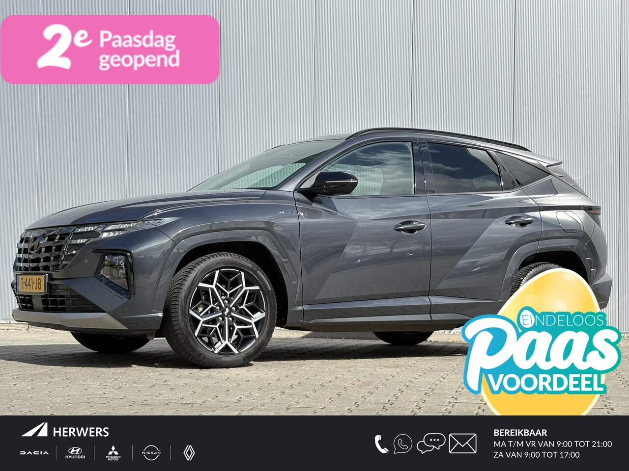 Hyundai Tucson - 1.6 T-GDI HEV N-Line Edition Sky / Elektrisch glazen panorama-dak / Apple CarPlay/Android - AutoWereld.nl