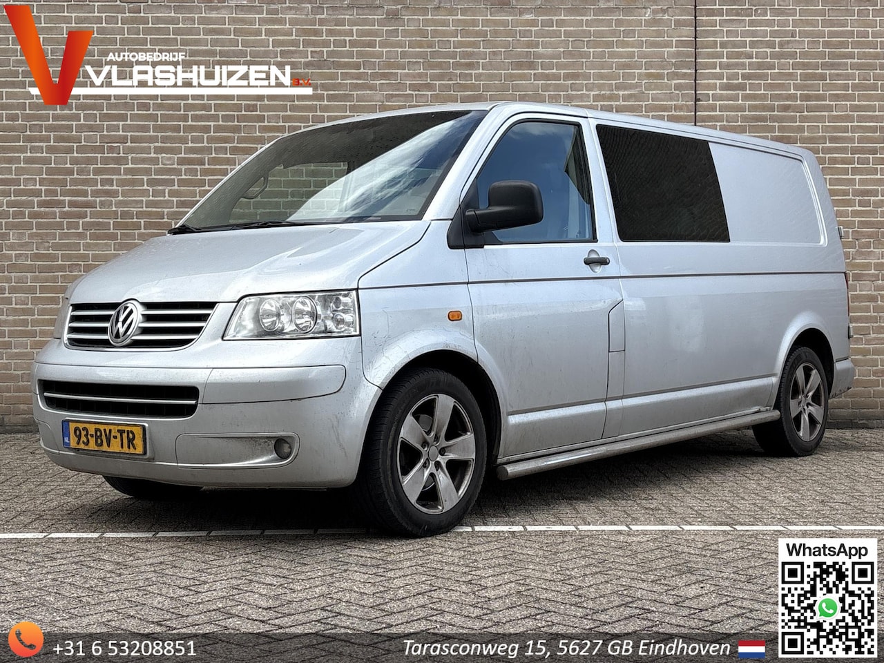Volkswagen Transporter - 2.5 TDI 340 Comfortline Dubbel Cabine | € 4.850,- MARGE! | Cruise | Airco | - AutoWereld.nl