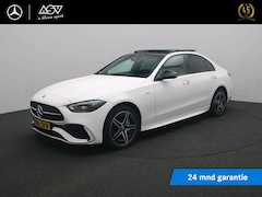 Mercedes-Benz C-klasse - 300 e AMG Business Solution | Panorama - Schuifdak | Distronic Cruise Control | Burmester