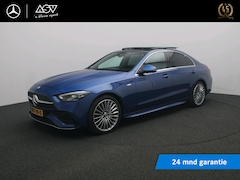 Mercedes-Benz C-klasse - 300 e AMG Business Solution | Panorama - Schuifdak | Memory Seats | 360° Camera | 19"AMG V