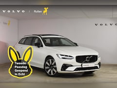 Volvo V90 - T8 455PK Automaat Plug-in Hybrid AWD Ultra Dark / Navigatie / 360 Camera / Harman Kardon /