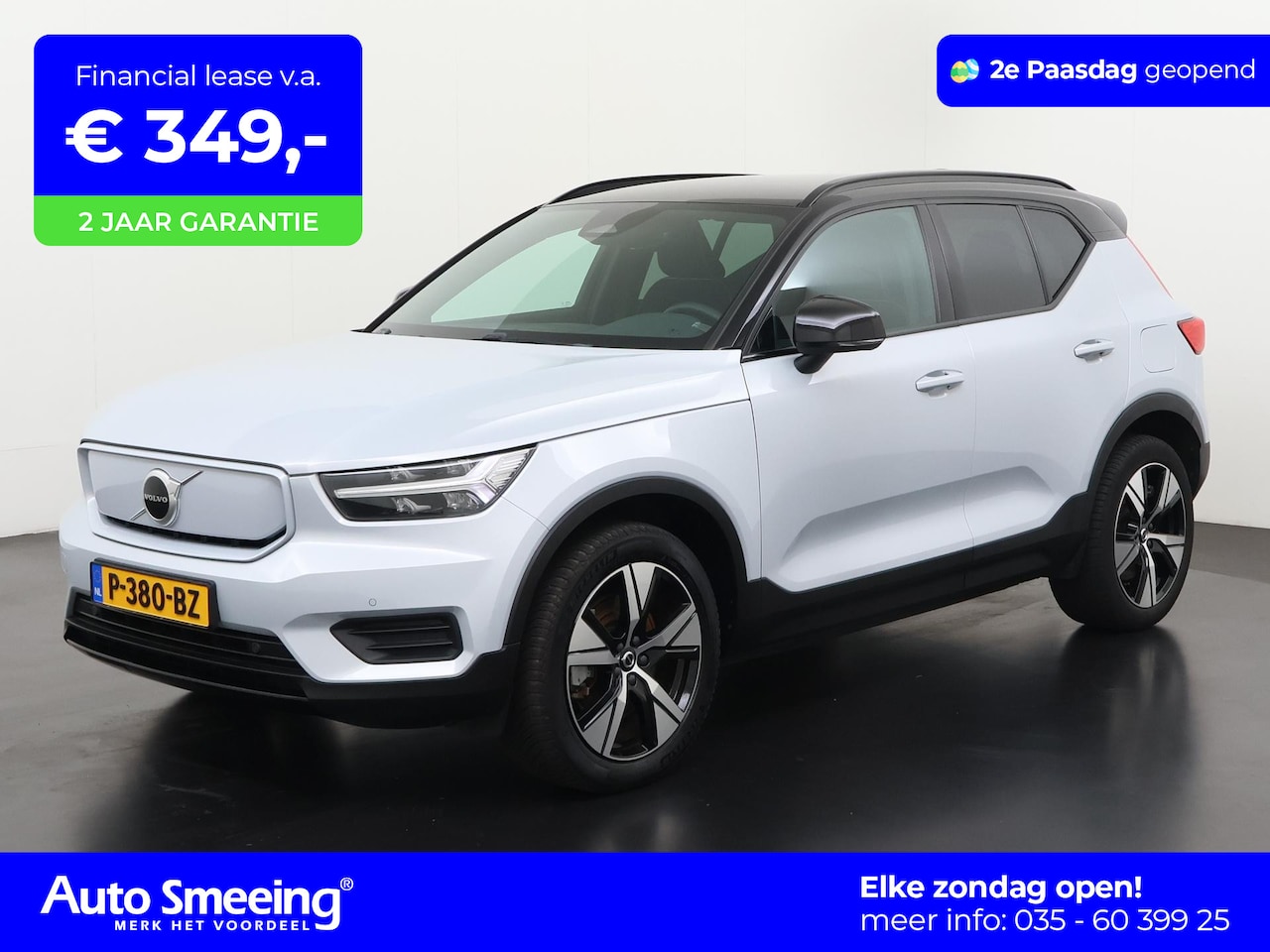 Volvo XC40 - Recharge Plus | Trekhaak | Leder/alcantara | Camera | Zondag Open! - AutoWereld.nl
