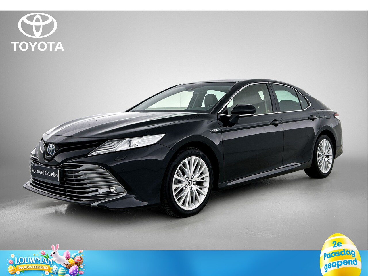 Toyota Camry - 2.5 Hybrid Executive | Leder | Parkeersensoren | JV - AutoWereld.nl