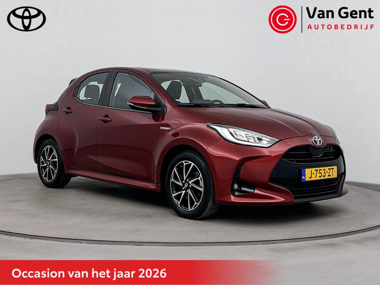 Toyota Yaris - 1.5 Hybrid Dynamic | Navigatie | Apple Carplay / Android Auto | Keyless | Adaptive Cruise - AutoWereld.nl