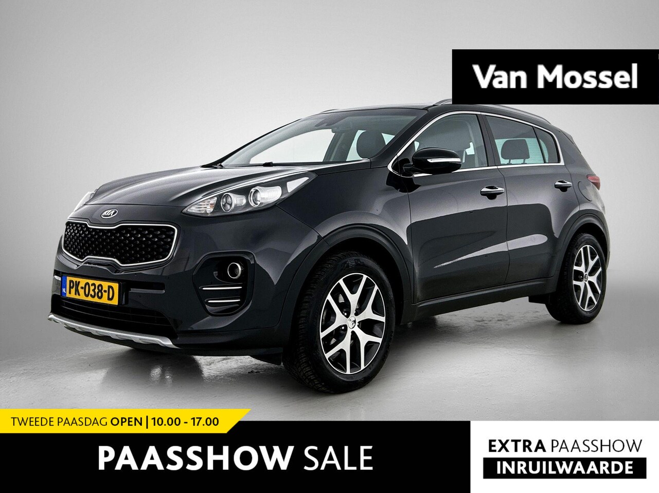 Kia Sportage - 1.6 GDI DynamicLine | Parkeersensoren | Bluetooth | Cruise Control | Navigatie | Airco | A - AutoWereld.nl