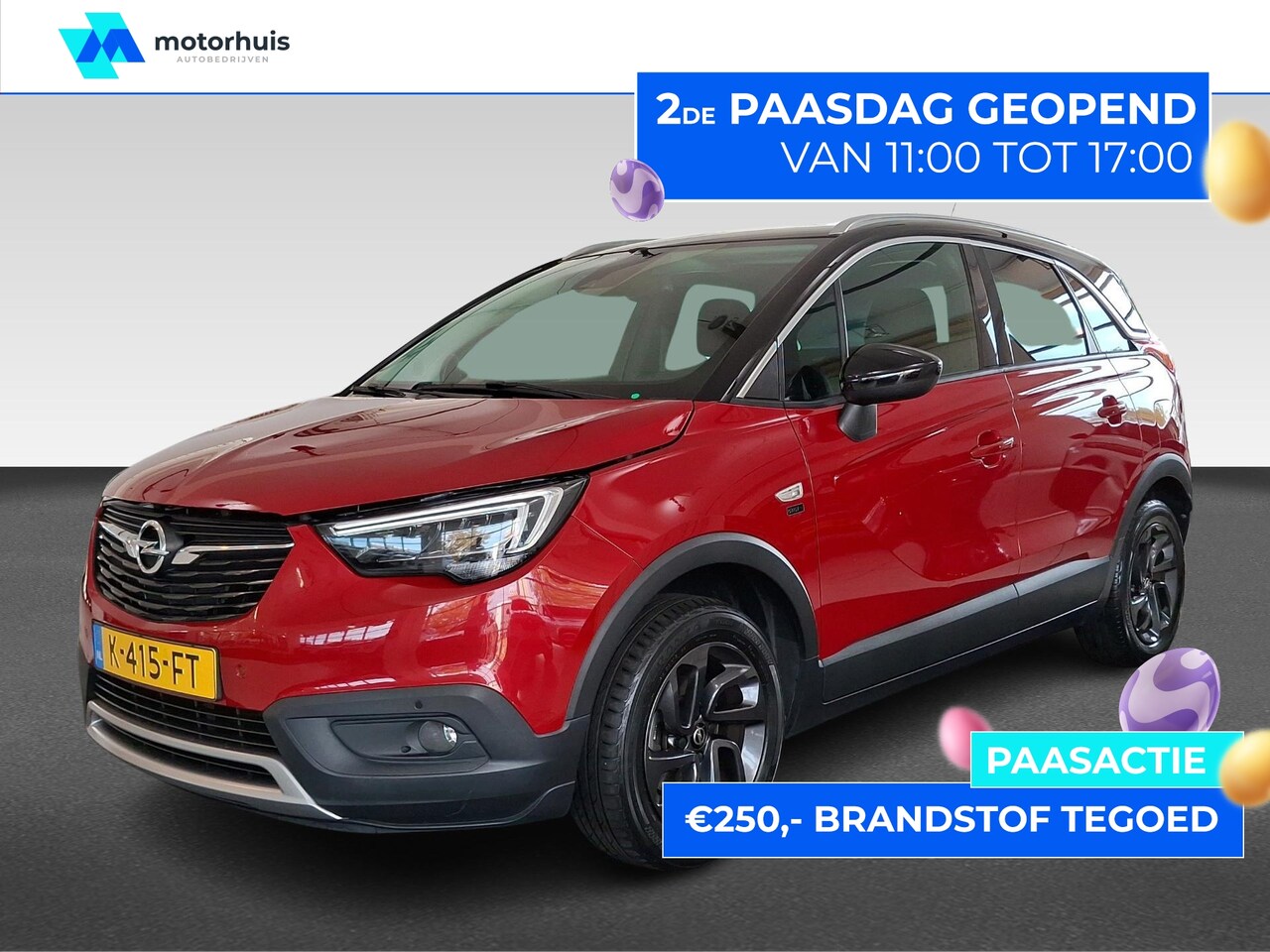 Opel Crossland X - 1.2 Turbo 110pk Start/Stop Edition - AutoWereld.nl