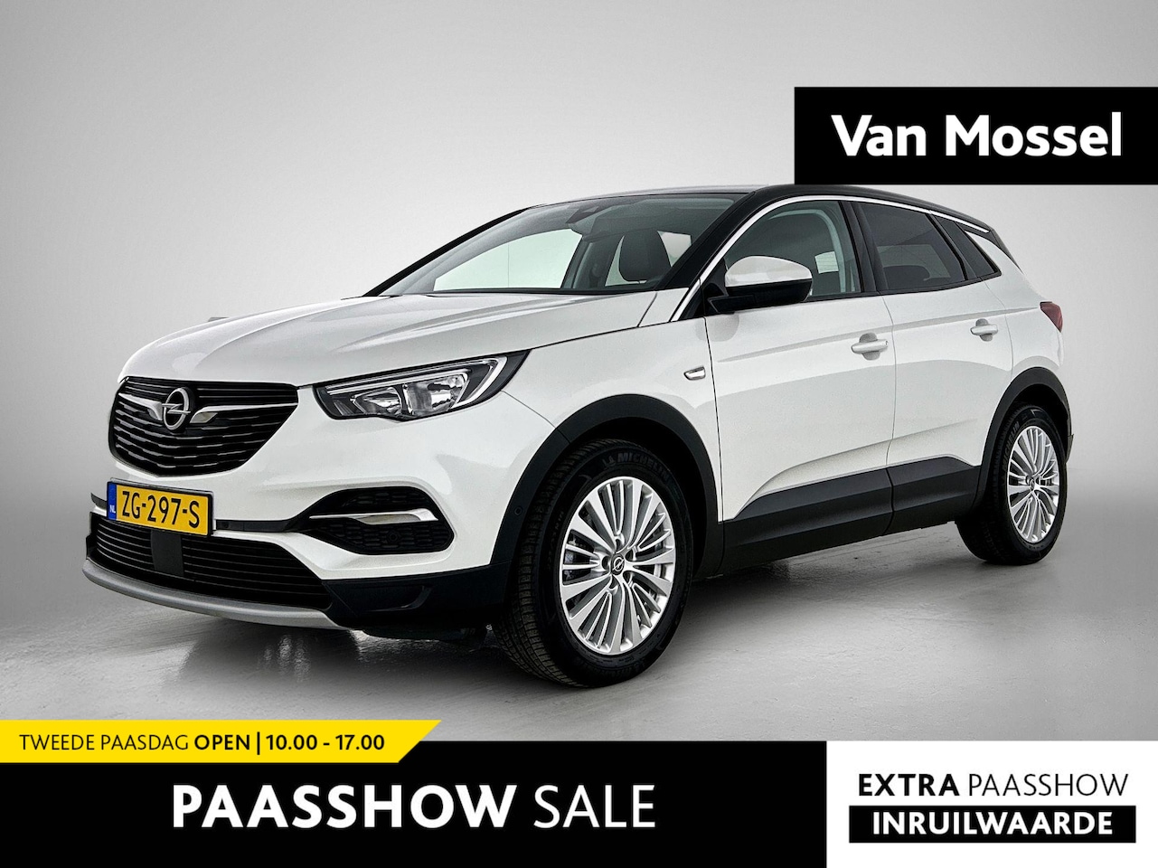 Opel Grandland X - 1.6 Turbo Business Executive | Navigatie | Elektrische kofferbak | Carplay | Trekhaak | - AutoWereld.nl