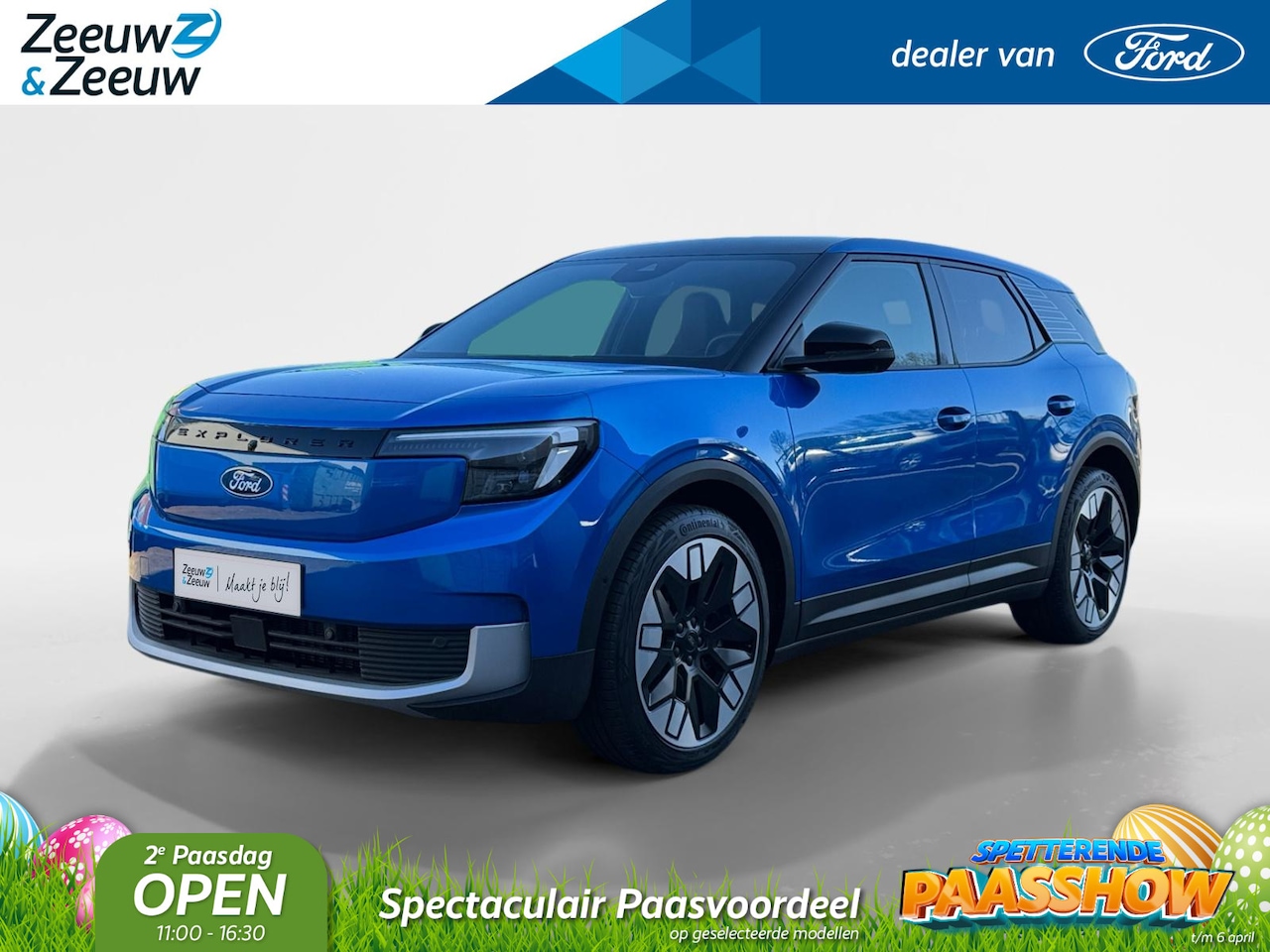 Ford Explorer - Premium Extended Range RWD 77 kWh | DEMO | Panorama dak (vast) | 360 graden Camera | Headu - AutoWereld.nl