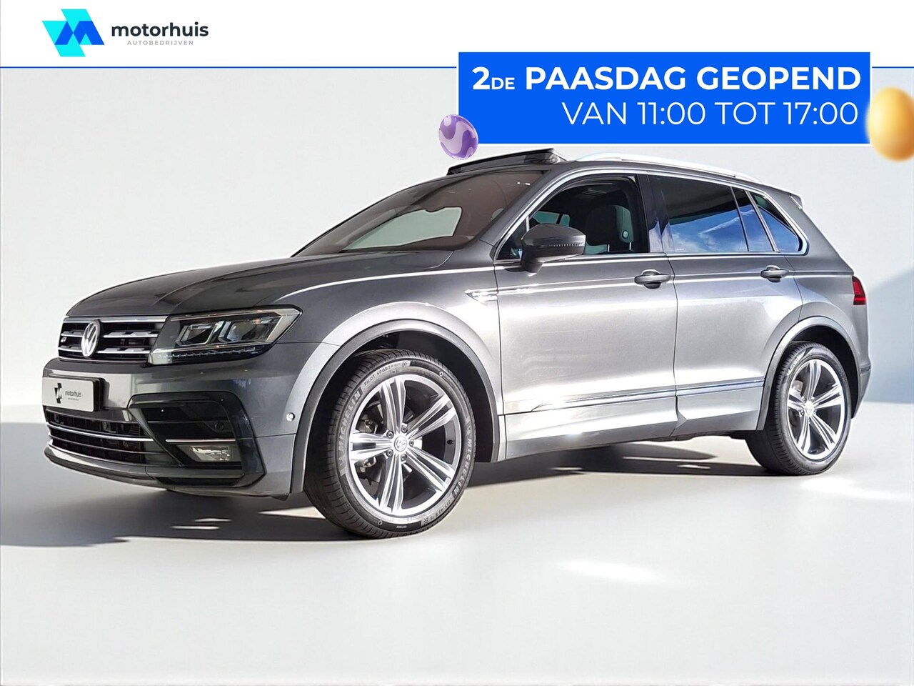 Volkswagen Tiguan - 1.5 TSI 150PK DSG 2X R-LINE PANO LED CAMERA STOELV - AutoWereld.nl