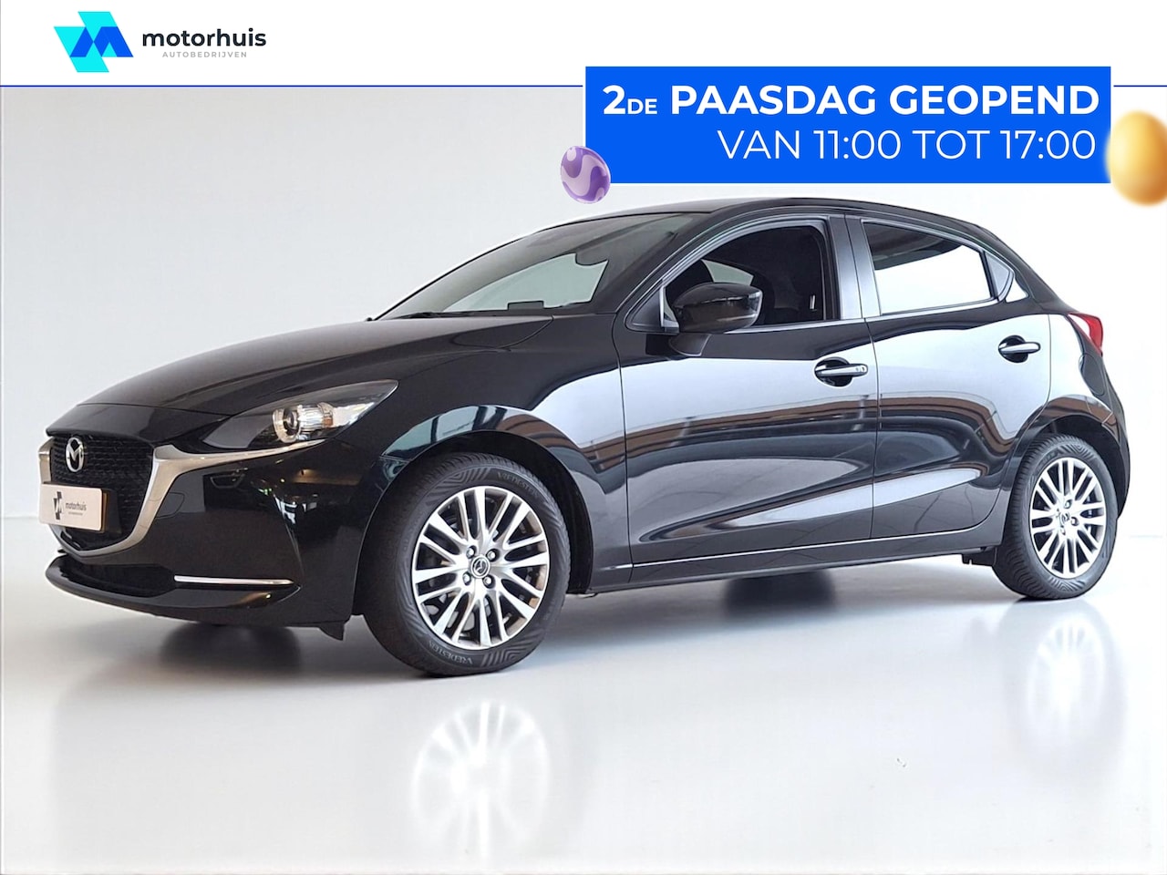 Mazda 2 - 1.5 SKYACTIV-G 90PK Luxury NAVI LED CAMERA HUD WINTERPACK - AutoWereld.nl