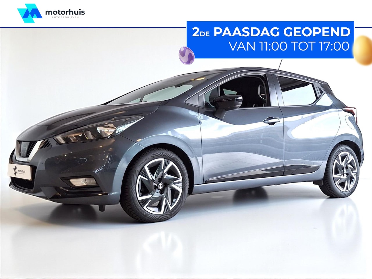 Nissan Micra - 1.0 IG-T 92pk N-Design BOSE NAVI PDC CARPLAY - AutoWereld.nl