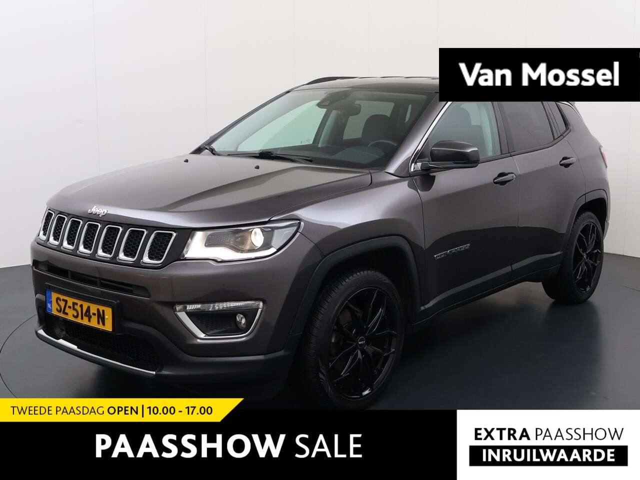 Jeep Compass - 1.4 MultiAir Opening Edition Plus | Lederen bekleding | Navigatie | LM velgen | Cruise con - AutoWereld.nl