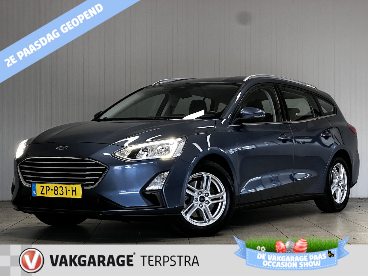 Ford Focus Wagon - 1.0 EcoBoost Trend Edition Business/ Apple+Android/ Trekhaak/ 16''LMV/ Clima/ Navi/ Cruise - AutoWereld.nl