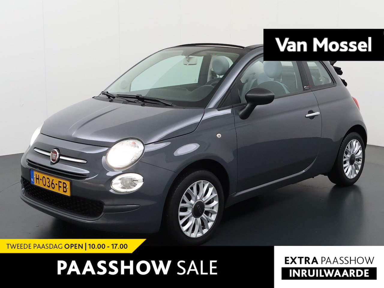 Fiat 500 C - 1.2 Young | Cabrio | Airco | Cruise control  | Navigatie - AutoWereld.nl