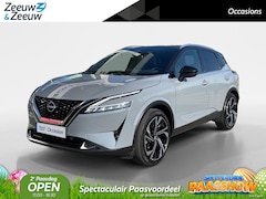 Nissan Qashqai - 1.3 MHEV Xtronic Tekna Plus 158PK AUTOMAAT | 1ste eigenaar | Trekhaak | Navigatie | Apple