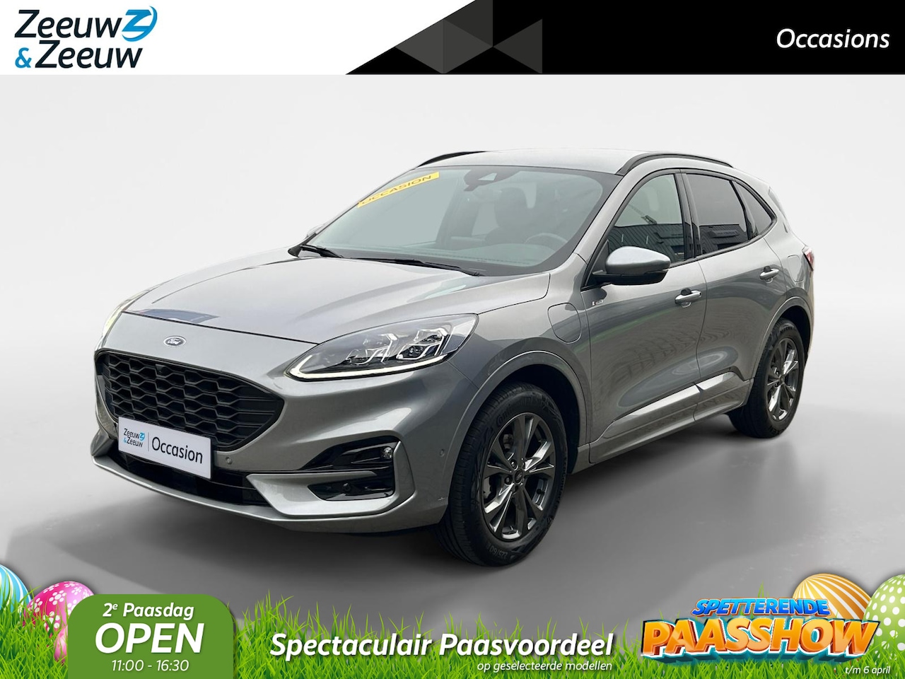 Ford Kuga - 2.5 PHEV ST-Line X 225pk | SOH 89,5% | Dealer onderhouden | Stoel- stuur en voorruitverwar - AutoWereld.nl