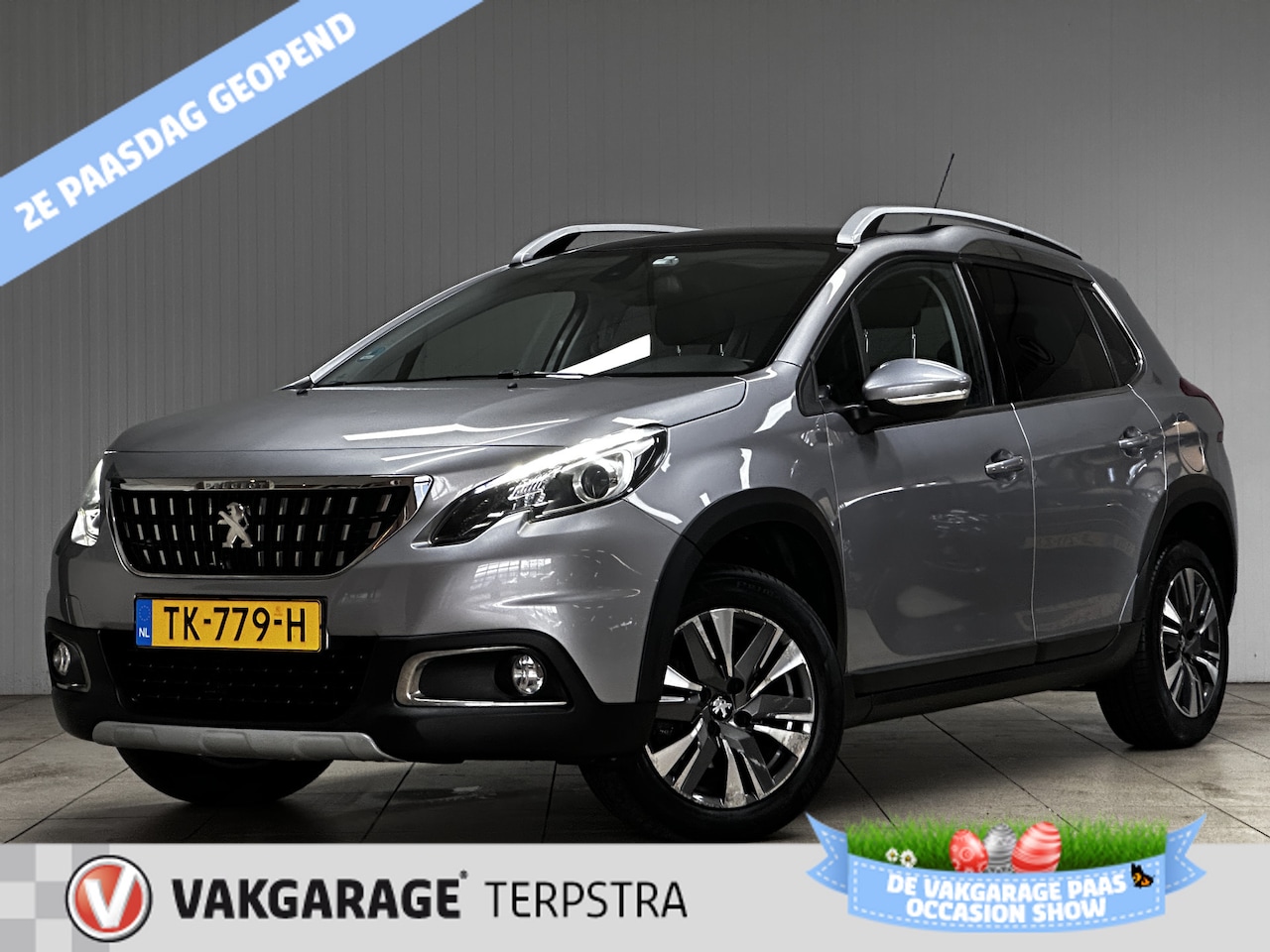 Peugeot 2008 - 1.2 PureTech Allure /D-Riem Verv. 85.000KM! /Pano-Dak! /Half Leder /Camera /Trekhaak /Appl - AutoWereld.nl