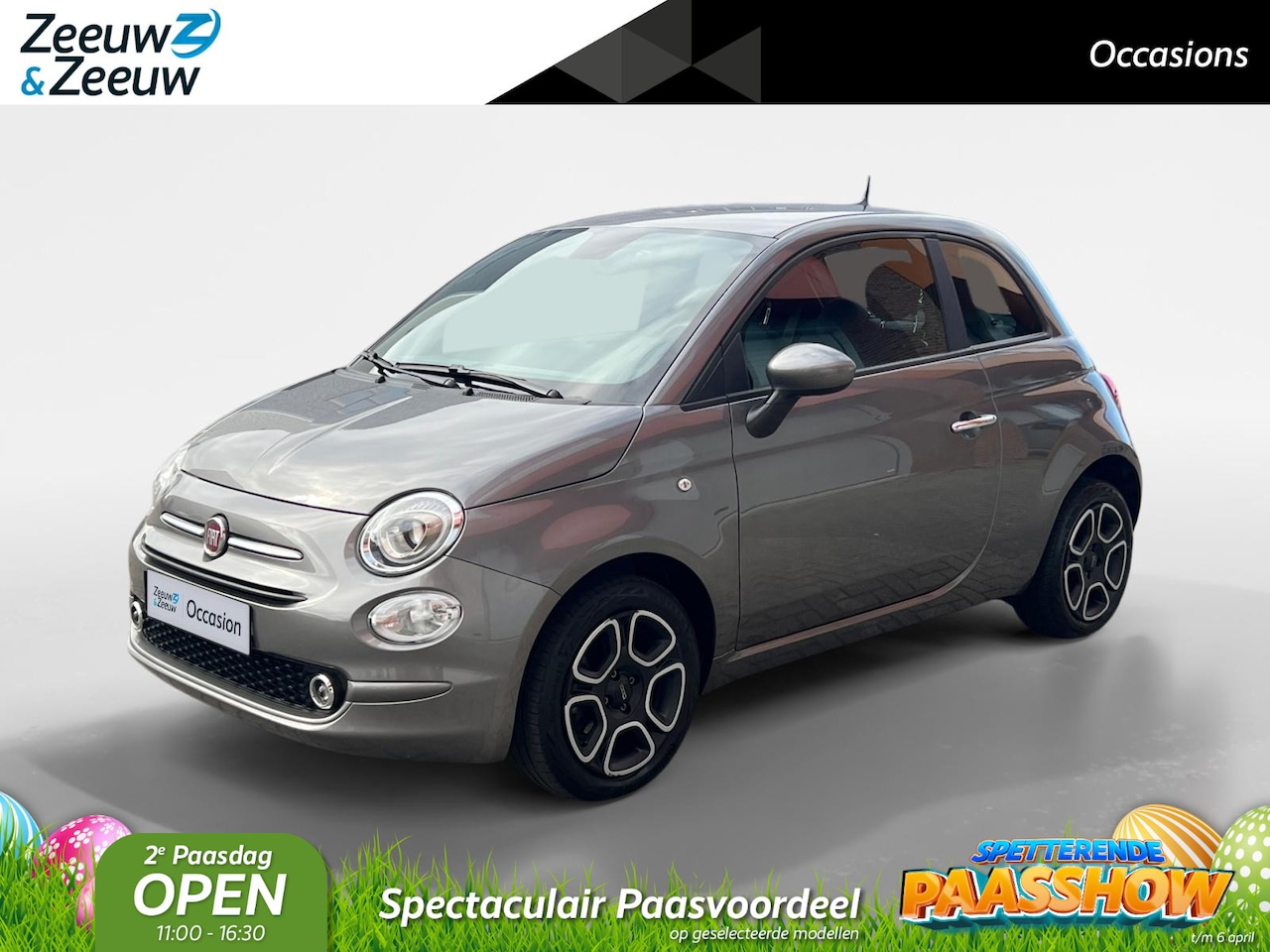Fiat 500 - 1.0 Hybrid Club | Apple Carplay / Android Auto | Airco | 15" velgen | Multifunctioneel stu - AutoWereld.nl